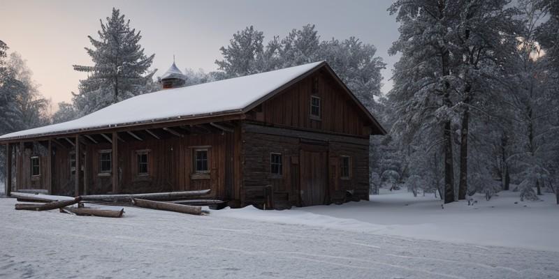 Barn Roof Caves In