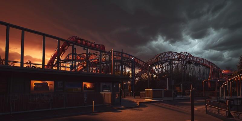 Suspended Thrill Ride